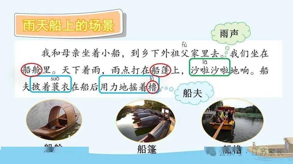 【微课堂】统编版语文三（上）课文 第15课《搭船的鸟》