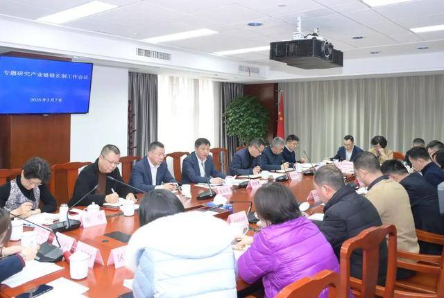 杨浦区产业链链长制工作专题会议召开