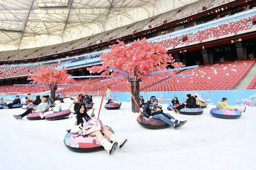串珠成链！奥林匹克中心区发布“冰雪过年”打卡图