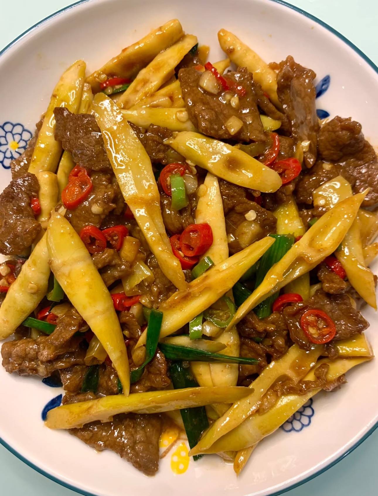 牛肉炒竹笋，鲜嫩爽口，下饭神器！