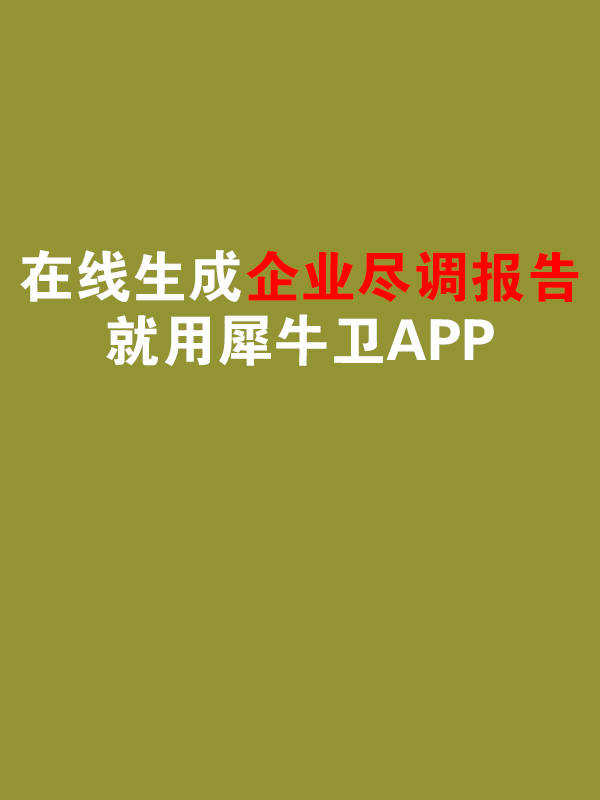 犀牛卫APP-尽职调查报告-数据合规漏洞跨国诉讼危机
