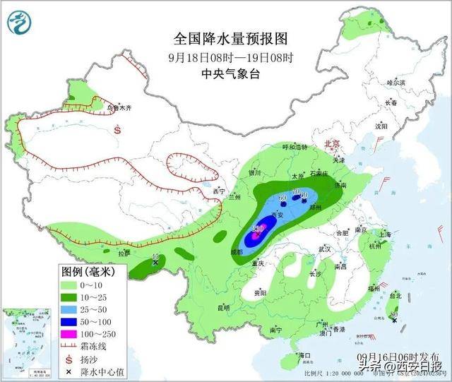西安新一轮阴雨天气今日上线！最低气温降至12℃→